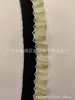 Accesorios de Encaje Plisado de Doble Capa Estilo Lolita Ruffles para Ropa DIY Faldas Cortinas Cojines Accesorios Decorativos