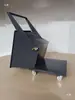 Carrinho Coletor de Cavacos de Ferro, Carrinho de Mão Coletor de Cavacos, Máquina Descarregadora de Cavacos para Máquinas-Ferramenta, Carrinho Pequeno, Balde de Ferro, Funil Coletor de Cavacos de Ferro, Carrinho Basculante, Carrinho de Sucata