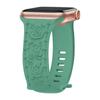 Nova pulseira Apple Watch aplicável Big Rose em relevo Pulseira esportiva para Apple Watch 1ª a 9ª geração em estoque de fábrica