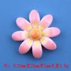 Accesorios de Resina con Flores Brillantes al por Mayor Fundas para Teléfono Celular Zuecos Material para Manualidades Cuerda para el Cabello Fresca y Elegante Pasador Pendientes