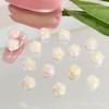 Nuevo Jazmín del Mar Niebla Joyería para Uñas Estéreo Rosa Material para Arte de Uñas Aretes DIY Joyería de Flores Suaves para Arte de Uñas