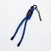 Nuevas ornamentos para bolsa de color caramelo estilo INS de moda nacional, tarjeta, cordón de cremallera DIY para llavero de teléfono móvil, llavero de moda