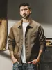 365g Jaqueta de Trabalho Americana Retro Pesada Masculina Tendência Primavera Outono Marca Solta Hardcore Caça Casual Roupa Externa Masculina Top