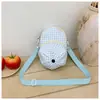 Estilo Nuevo Primavera y Verano Fresco y Sencillo Cuadros Estilo Pastoral Sombrero Bolso, Único y Juguetón Dulce Suave Chica Compras Bolso de Hombro