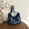 Bolso de Mezclilla Transfronterizo para Mujer, Nuevo Modelo 2026, Bolso Tote Versátil de Gran Capacidad para la Escuela y el Viaje Diario, Bolso de Hombro y Cruzado