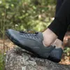 Zapatos Gruesos Antideslizantes y Resistentes al Desgaste para Hombre, Cinco Dedos, para Rastreo de Ríos, Zapatos Ligeros de Ciclismo, Zapatos Casuales para Montañismo, Senderismo y Escalada en Roca