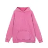 Sudadera con capucha lavada para otoño e invierno transfronteriza para hombres y mujeres 400 g peso pesado rizo retro americano batik desgastado top moderno