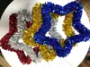 Fita Decorativa de Estrela de Cinco Pontas de Natal Pingente de Estrela de Cinco Pontas Decoração de Feriado Enfeites Festivos