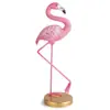 Adorno de Flamenco Rosa Gabinete de TV Decoración del Hogar Animales Ins Escritorio Sala de Estar Decoración Pequeña Moderna Minimalista