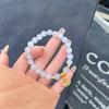 Refresco de Naranja~Pulsera de Bendición de Piedra Ojo de Gato Estilo Bosque Fresco de Super Hada Estudiante Niña Corazón Ins Pulsera Puramente Hecha a Mano
