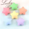 Accesorios para el Cabello Bolsa para Teléfono Móvil Diadema Color Macarrón Hecho a Mano Material DIY Estrella de Cinco Puntas Accesorios de Resina Parche para Refrigerador