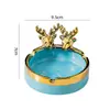 Cinzeiro de Cabeça de Veado de Luxo Nórdico Atacado Personalidade Criativa Tendência Celebridade da Internet Ornamentos Decorativos para Sala de Estar Anti-Cinzas