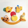 Nuevos Alimentos y Juego Galletas Divertidas Pegamento de Crema diy Funda para Teléfono Accesorios para el Cabello Termo Hebilla de Zapato Accesorios de Joyería de Resina