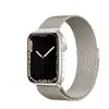 Adecuado para Correa de Apple Watch Applewatch Milanesa Acero Inoxidable Metal Magnética Correa de Reloj iWatch