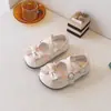 Sapatos Lolita Doces com Laço de Couro para Meninas 2026 Outono Novo Estilo Coreano Moda Versátil Solado Macio Sapatos de Princesa