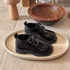 Zapatos Escolares Negros de Charol para Niñas Estilo Academia Suela Suave Otoño Nuevos Zapatos 2026 Nuevos Zapatos de Princesa