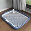 Tapete para Perros Extra Grande con Valla Alta, Antisalpicaduras, Soportes Incluidos para Perros Pequeños, Medianos y Grandes