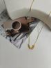 Colar de Contas da Sorte Cinco Bênçãos Acessórios para Mulheres, Luxo Leve, Nicho, Moda de Ponta, Simples, Versátil para o Dia a Dia Corrente para Clavícula