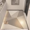 Felpudo para puerta de entrada, alfombra de entrada, felpudo para el hogar, antideslizante, para sala de estar, ligero, de lujo, avanzado, se puede cortar