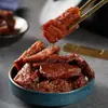 Tofu Guisado de Tianjin, una Especialidad de Suzhou, un Snack de Producto de Frijol de Tradición Centenaria, Snack Vegetariano, 4 Sabores, Bolsa de 90g