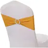 Respaldo elástico para silla de hotel, correa con lazo floral, respaldo para silla de banquete, funda para silla de boda, decoración de respaldo de silla al por mayor