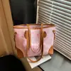 Bolsa de ombro de grande capacidade, bolsa tote feminina, coleção primavera 2026, design moderno e minimalista, adequada para o dia a dia, qualidade de exportação