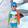 Traje de baño para niños, dos piezas, manga larga, secado rápido, modelo nuevo 2026, para bebé, Dopamina, Vacaciones, Playa
