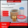 Fábrica Têxtil de Filtros Sanya Fábrica de Cimento Compressor de Parafuso de Polpa de Madeira Compressor de Ar Elemento Filtrante de Ar 250024-867