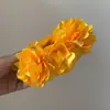 Pinza de Plátano Flor Yimengling Mismo Estilo Azul-Verde Menta para Mujer, Pasador Estilo Hada, Pinza Retorcida, Pinza para Moño, Accesorio para el Cabello