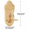 En Stock Casa de Pájaros de Madera Decoración Exterior Comedero para Colibríes Estilo Colgante Nido de Pájaros Pastoral Casa de Madera Casa de Pájaros DIY Adorno Colgante
