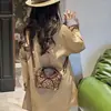 Bolso a cuadros con estampado de leopardo de moda para mujer, con un lazo, nueva colección otoño/invierno, minibolso de lana, estilo nicho, inspirado en Chanel, bolso cruzado para niñas