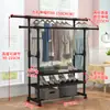 Tendedero de ropa simple de pie para dormitorio, Barra de ropa plegable para el hogar, Tendedero para balcón interior, Perchero para secar ropa, Armario