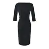 Vestido Rachel de un solo hombro, ajustado al cuerpo, bodycon para mujer, nueva colección otoño 2026, elegante, sexy y ceñido, de manga media