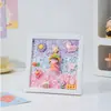 Pegamento crema para pintura de escena 3D para niños, pintura hecha a mano DIY, pintura oceánica, pintura de escena de micropaísaje, paquete de materiales de juguete educativo