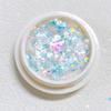 Joyería de uñas Cyber Celebrous, polvo de ópalo brillante, sueño polarizado, hada colorida, nieve, terciopelo, nube, brocado, polvo, decoración de lentejuelas para uñas