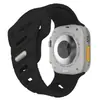 Adecuado para Apple Watch Ultra9876543210 Generación Se Correa Deportiva de Silicona Transpirable con Agujero Oblicuo Nuevo Estilo