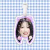Babymonster Lee Cha-In Shin Hye-Yeon Etiqueta de Equipaje Colgante para Mochila Cadena Colgante Decoración Etiqueta Colgante Merchandising