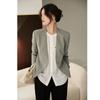 Conjunto de Blazer e Calça Slim-Fit de Acetato de Alta Qualidade Outono 2026 Feminino