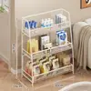 Estante de Almacenamiento para Snacks, Sala de Estar, Dormitorio, Estante de Almacenamiento de Múltiples Niveles, Estante Multifuncional de Piso para el Hogar, Estante Pequeño para Casa de Alquiler