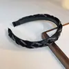 Diadema Estilo Gris Fiesta de Estrellas Ancho 2cm Elegante Moda Diadema Tejida Negra Simple Ins Negra Dentada