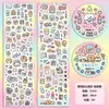 Club Rollo Completo - Colección de Pegatinas de Cuchara de Lápiz Cinta en Rollo Bolso de Mano Pegatina Impermeable Linda para Equipaje Collage