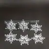 Decoração Criativa de Natal Suprimentos Cristal de Gelo Translúcido Pingente de Floco de Neve de Cristal Árvore de Natal Acessórios de Decoração de Atmosfera Natalina