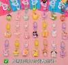 Celebridad de Internet Labubu Llavero Bolsa Sorpresa Miniatura DIY Accesorios de Resina Regalo Pequeño Creativo Colgante para Mochila Escolar