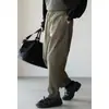 Liquidación/Sin Soporte y DevolucionesPantalones Casuales Antiarrugas a Prueba de Tres Cosas Japoneses para Hombre Verano Holgados Color Sólido Ajustados