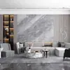 Painel de Parede Integrado de Plástico Pedra PVC Painel Decorativo de Parede de Fundo Painel de Parede Retardante de Chamas Isolamento Acústico Sala de Estar Quarto Instalação Rápida