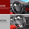 Adecuado para Volante Modificado Dodge Dart/Durango 09 Decoración de Lentejuelas