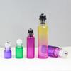 Botellas Roller de Color de 1 ml en Stock, Botellas Roller Azules de 5 ml, Botellas de Aceite Esencial de Color Degradado Rojo de 2 ml para Cosméticos