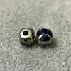 6mm Satélite Colorido Laser K9 Vidro Garra Pequena Redondo Proteína Cristal Iridescente Costurado à Mão Strass para Decoração de Roupas DIY