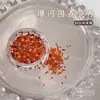 Lentejuelas Holográficas Plateadas con Forma Láser de Estrella de Cinco Puntas Color AB Huecas Materiales de Decoración Hechos a Mano Accesorios para Uñas