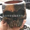 Taza de Agua con Cabeza de Zombi Sangrienta de Terror Halloween Manualidades de Resina Estilo Zombi Taza de Agua de Simulación Sangrante